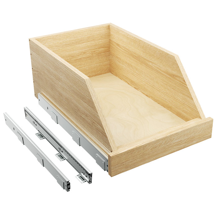 Rebrilliant Wood Pull Out Drawer & Reviews Wayfair